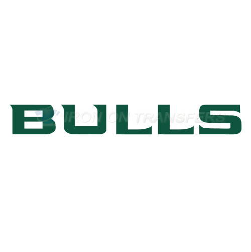 South Florida Bulls Logo T-shirts Iron On Transfers N6238 - Click Image to Close